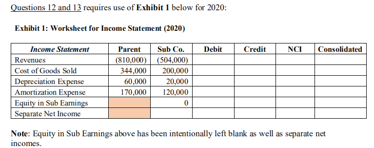 questions 1 through 15, with sub-instructions for particular questions: On January 1,