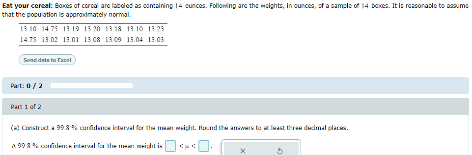 the same. Does the confidence interval contradict this claim? Explain. Part: 0