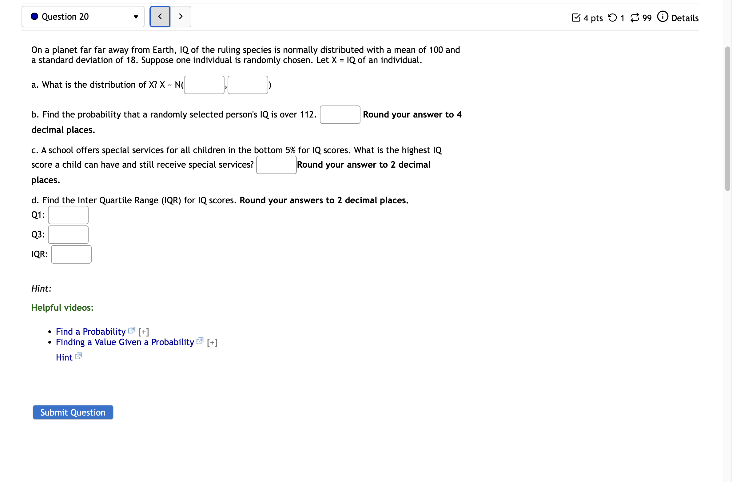 0 type | 0 type II O not an error 0 Question