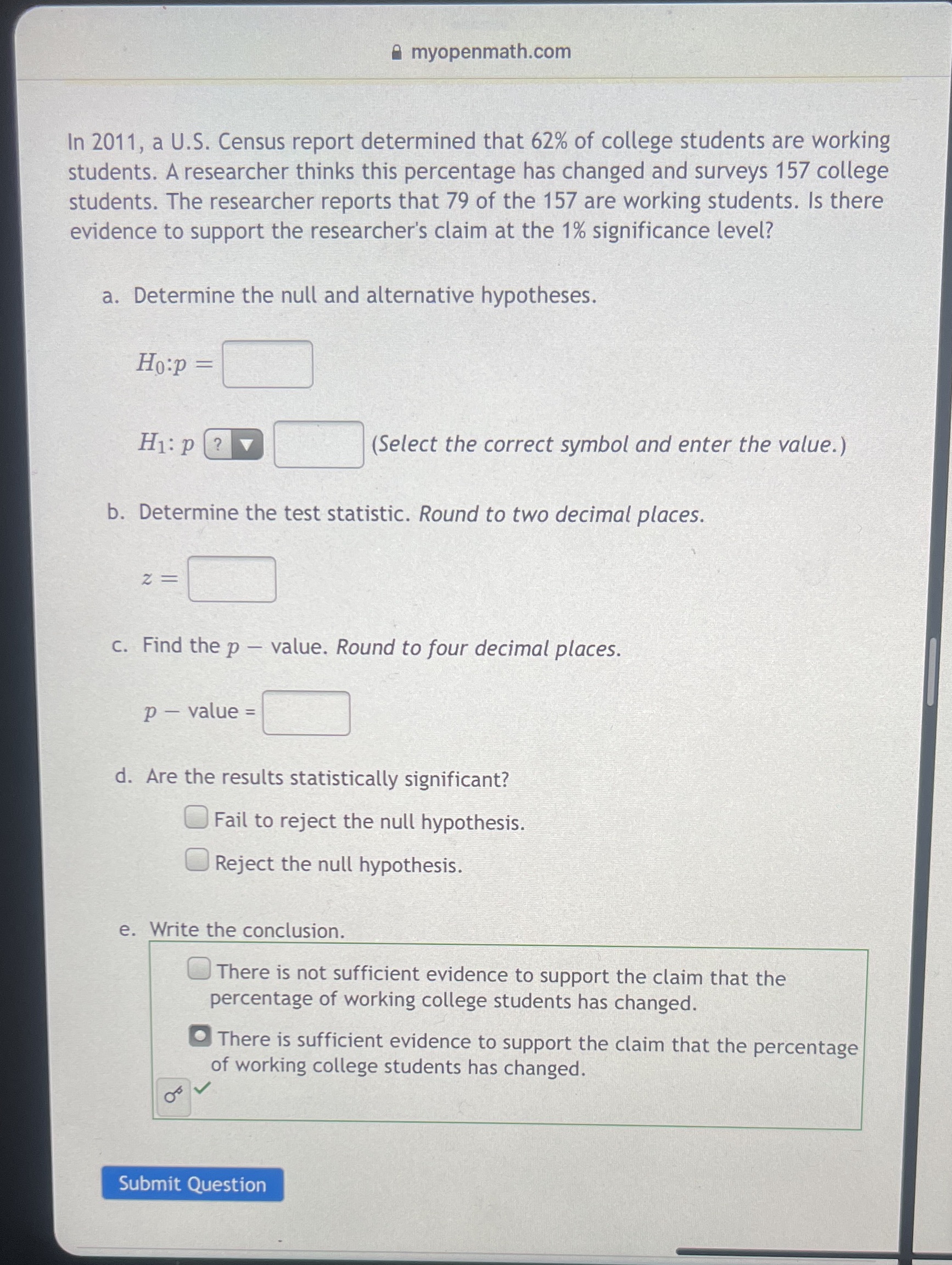 myopenmath.com In 2011, a U.S. Census report determined that 62% of