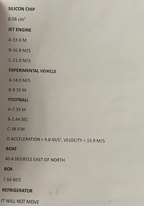 1.25 SQUARE INCHES. EXPRESS THIS IN SQUARE CENTIMETERS A JET ENGINE MOVES