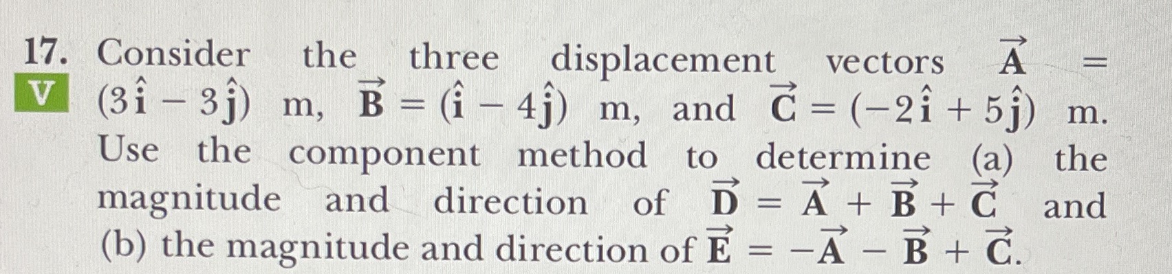 Show ALL steps and write down on paper please 17. Consider the