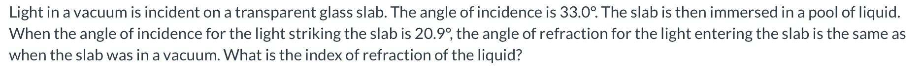 Give me a claer answer don't use Light in a vacuum is