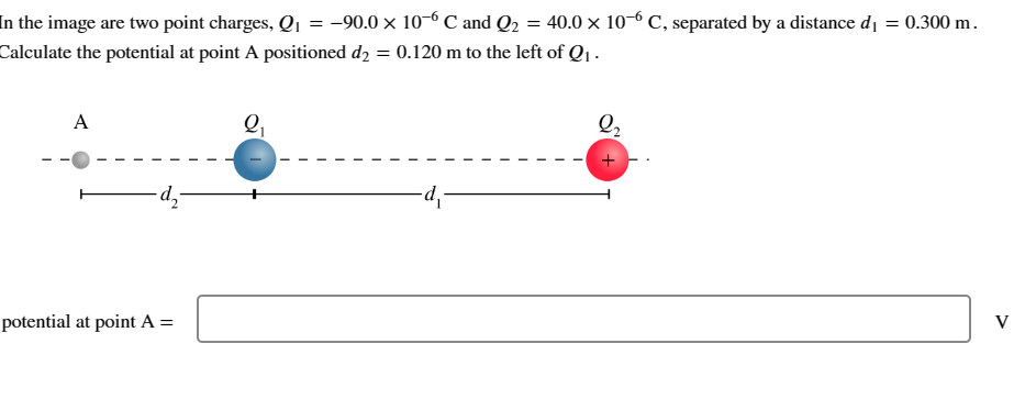 initial and final positions? AV = VTwo plates separated by a distance