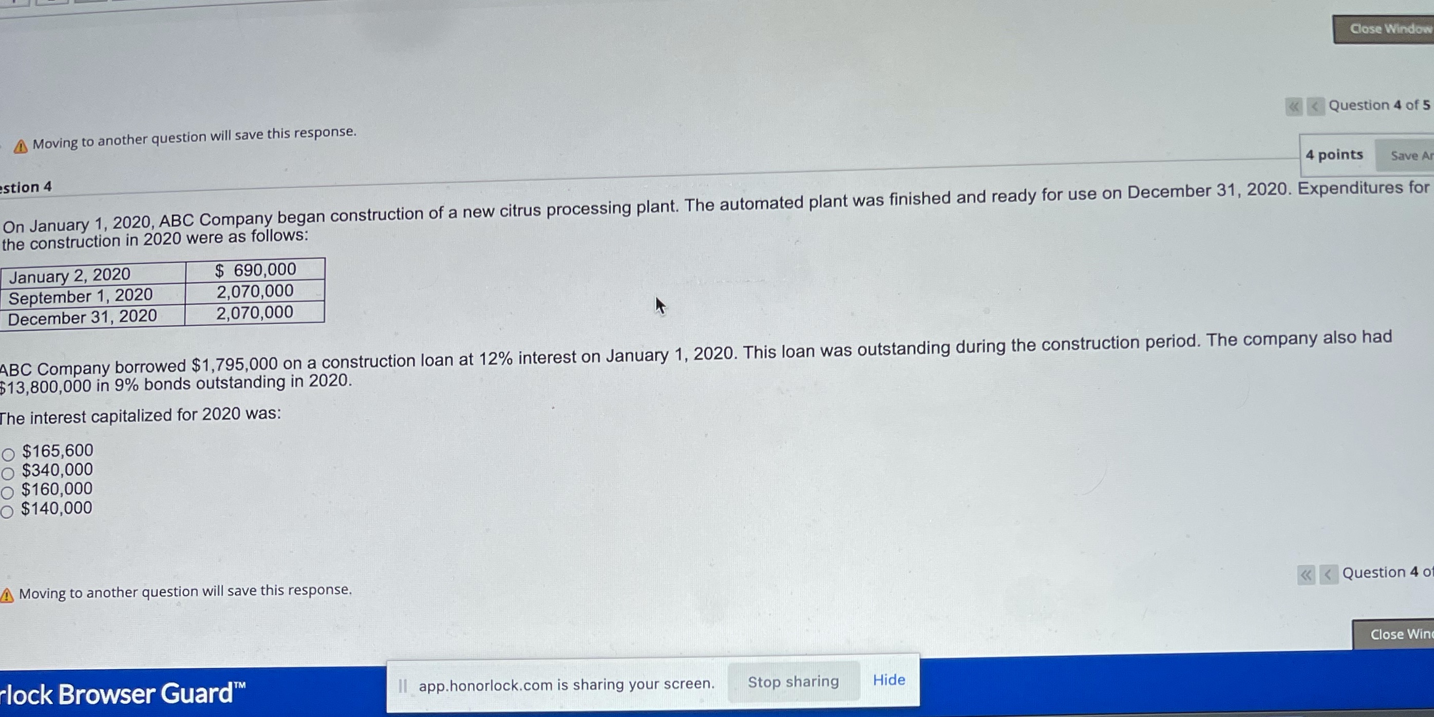 Moving to another question will save this response. stion 4 Question 4
