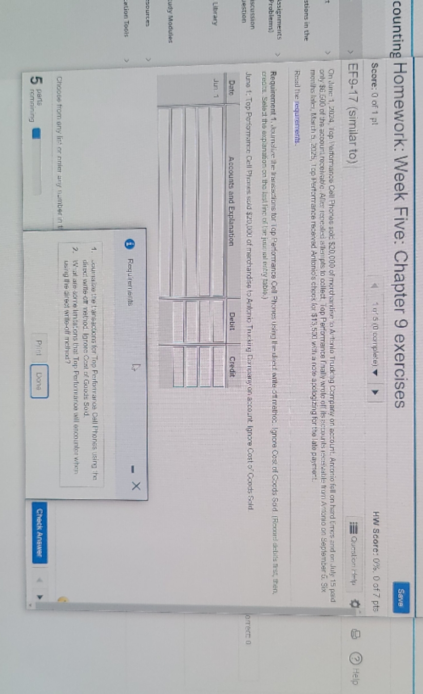 the requirements in the same pic counting Homework: Week Five: Chapter 9