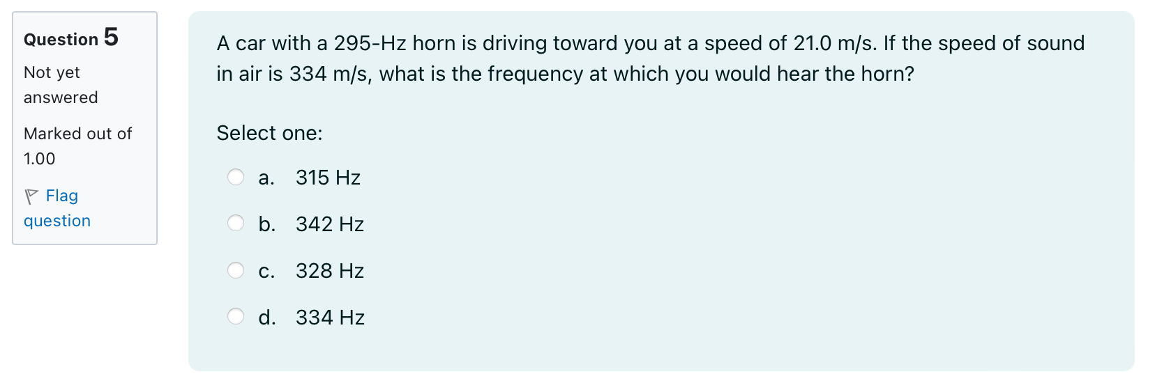 The numbered wave fronts represent Marked out of 1.00 suggested segments of