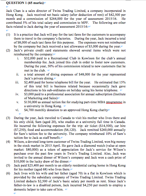 director of Twins Trading Limited, a company incorporated in Hong Kong. Jack