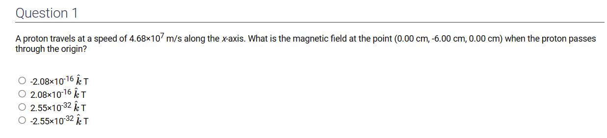 What is the magnetic field at the point (0.00 cm, -6.00 cm,