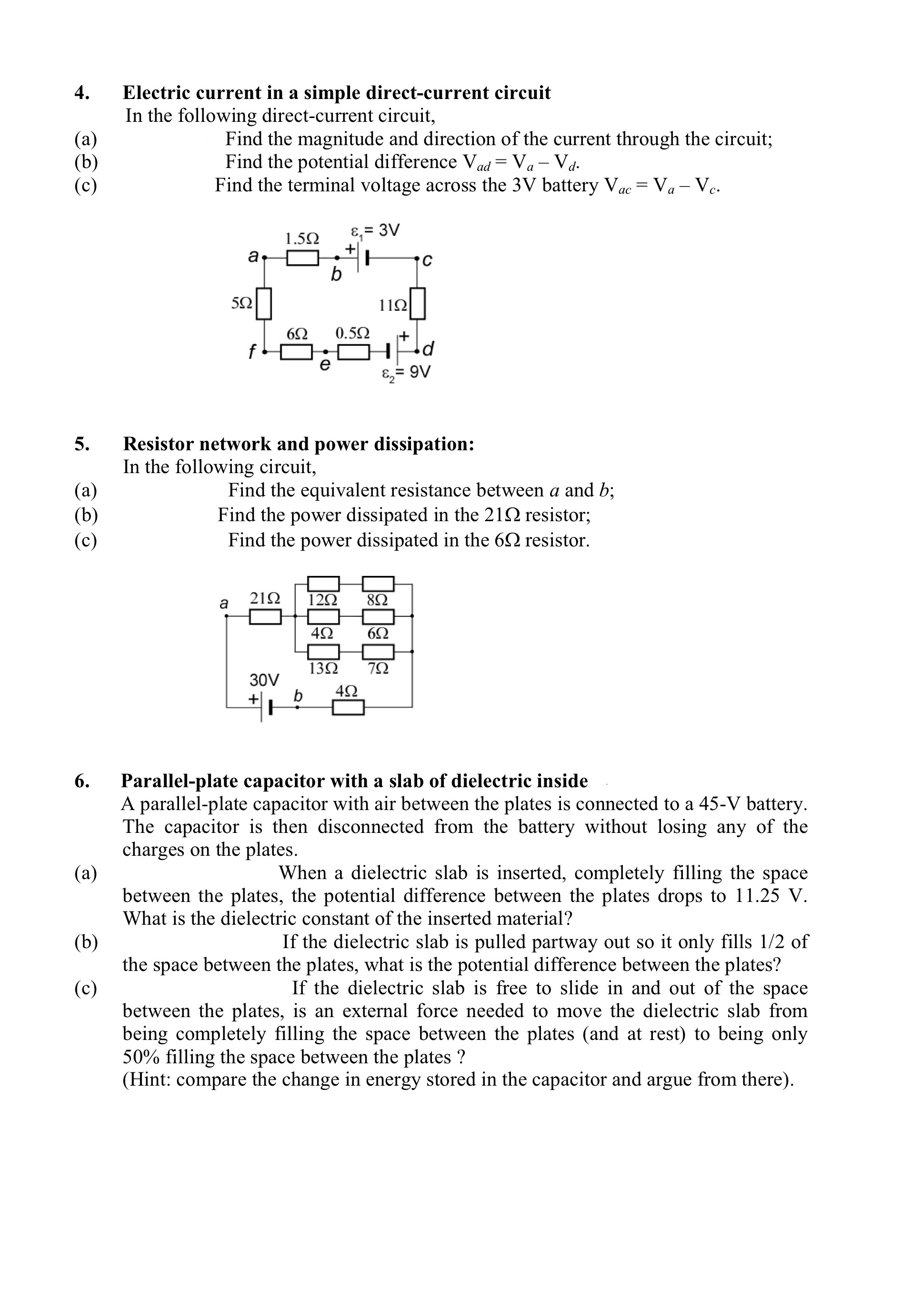Please answer all with steps :((( 4. (a) (b) (C) 5. (a)