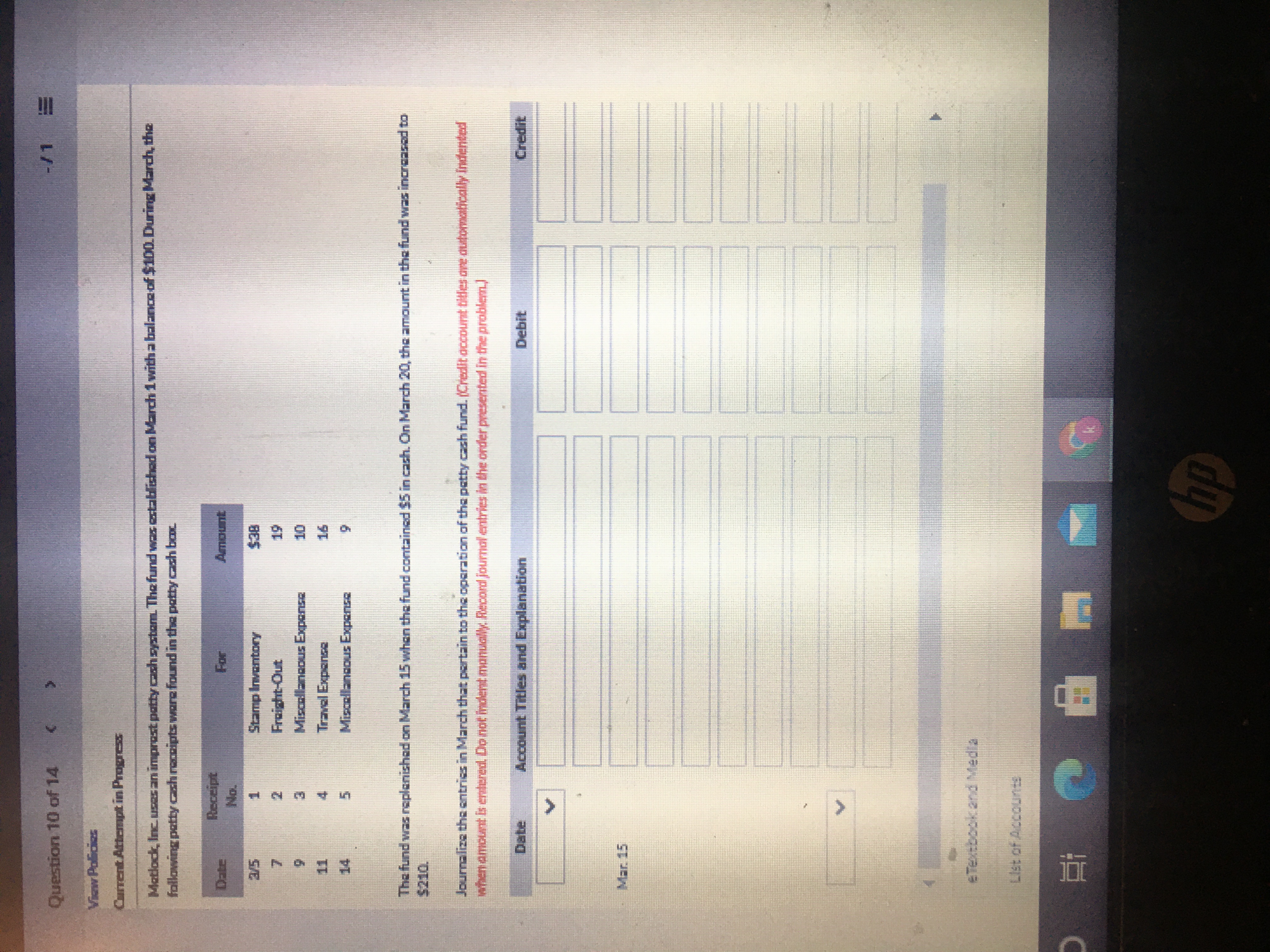 Please help me please Question 10 of 14 /1 E View Policies