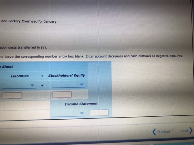 transferred to Factory Overhead b. Illustrate the effect on the accounts and