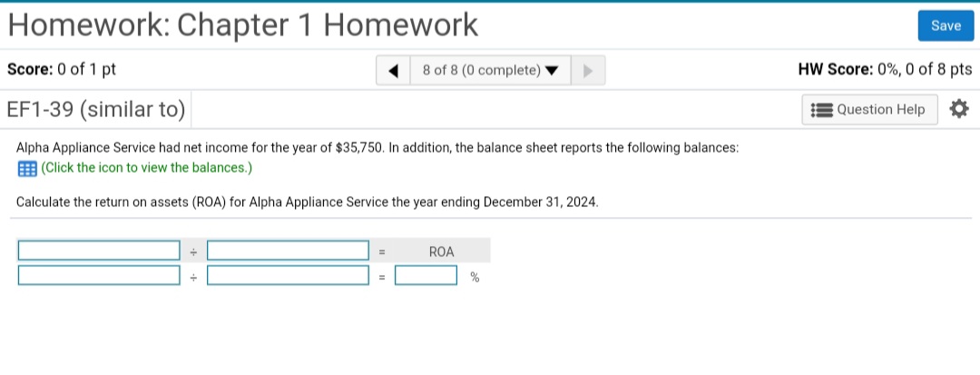 Please answer the following questions Homework: Chapter 1 Homework E Score: 0