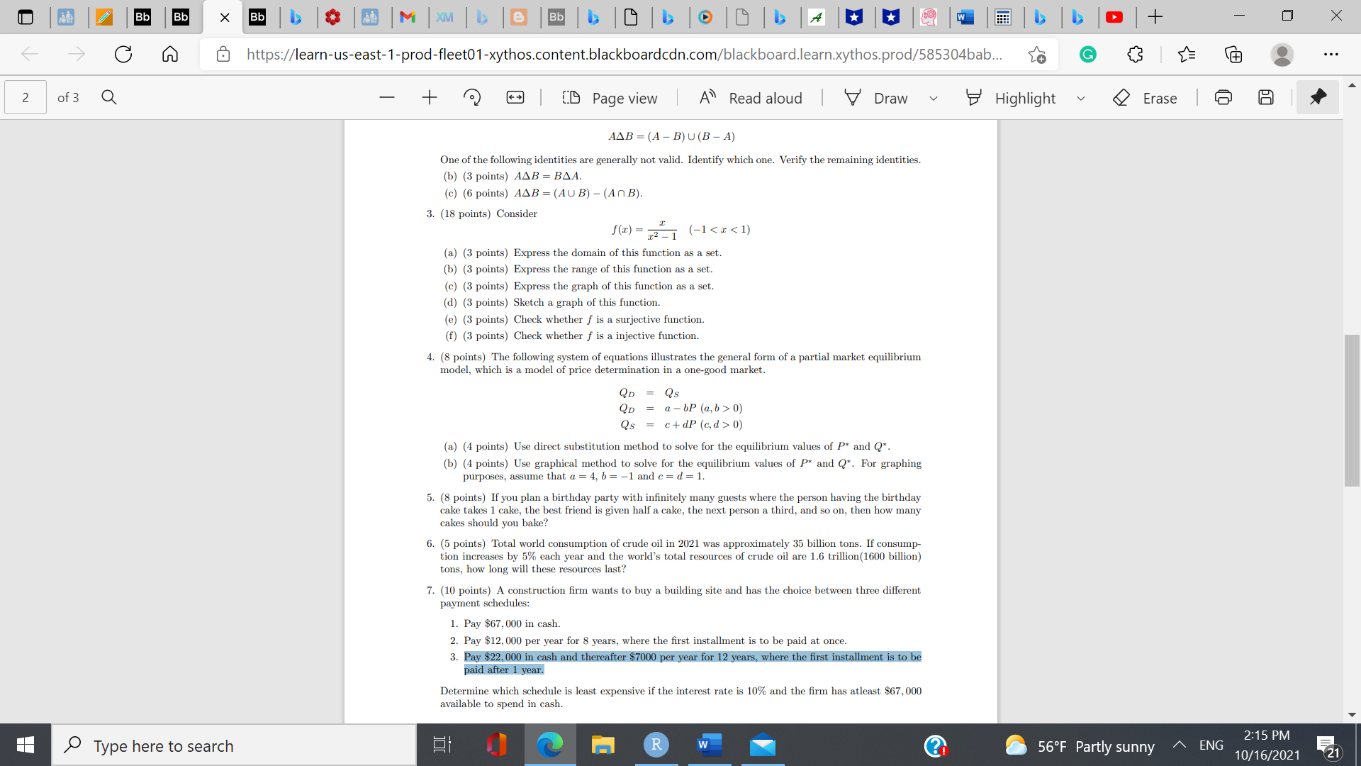 answer questio 3 please Bb Bb X Bb 21 M XM |