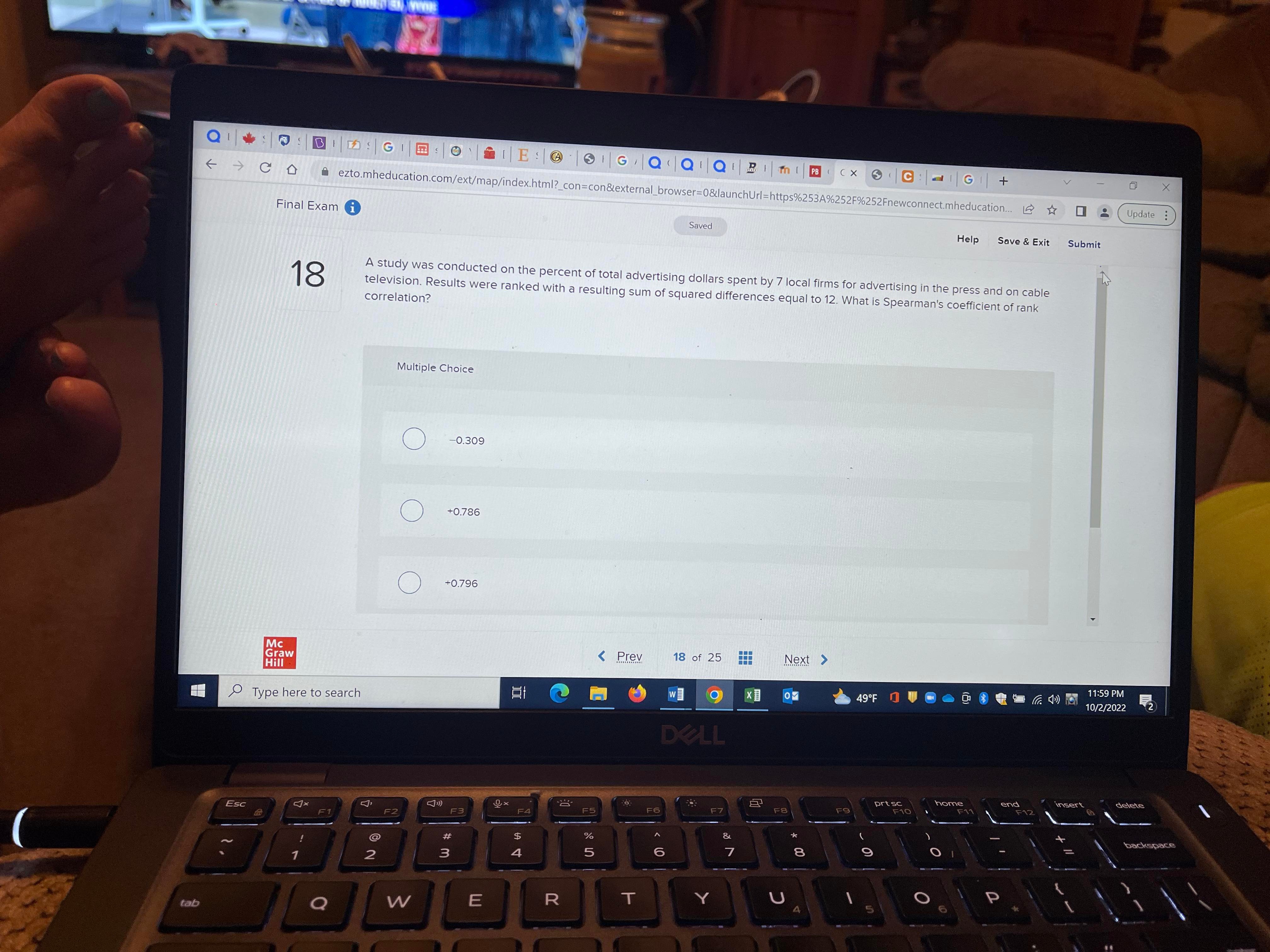 49OF JUDGE 10/2/2022 DELL prt sc home end insert delete F1 F2