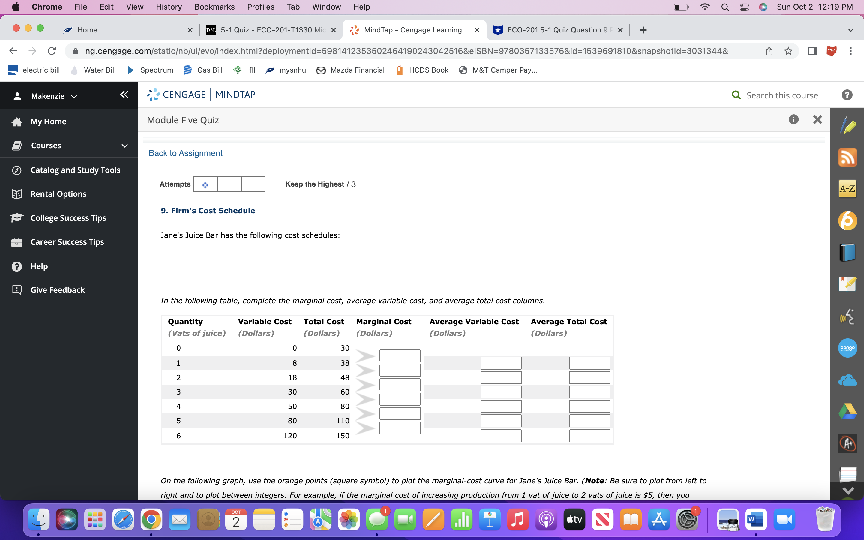 Chrome File Edit View History Bookmarks Profiles Tab Window Help Q