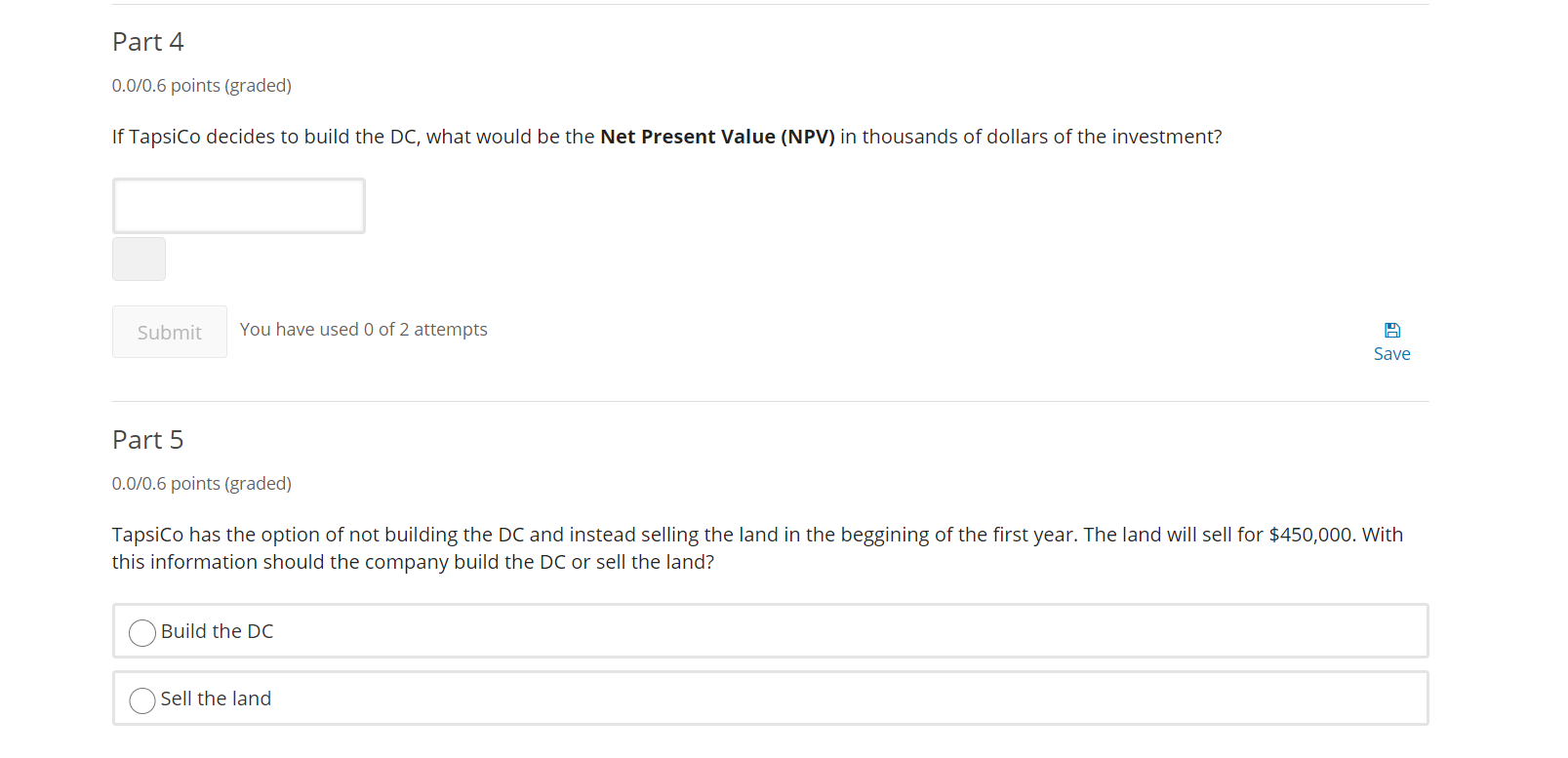 manufacturer of soft drinks. TapsiCo owns a land in Georgia that can