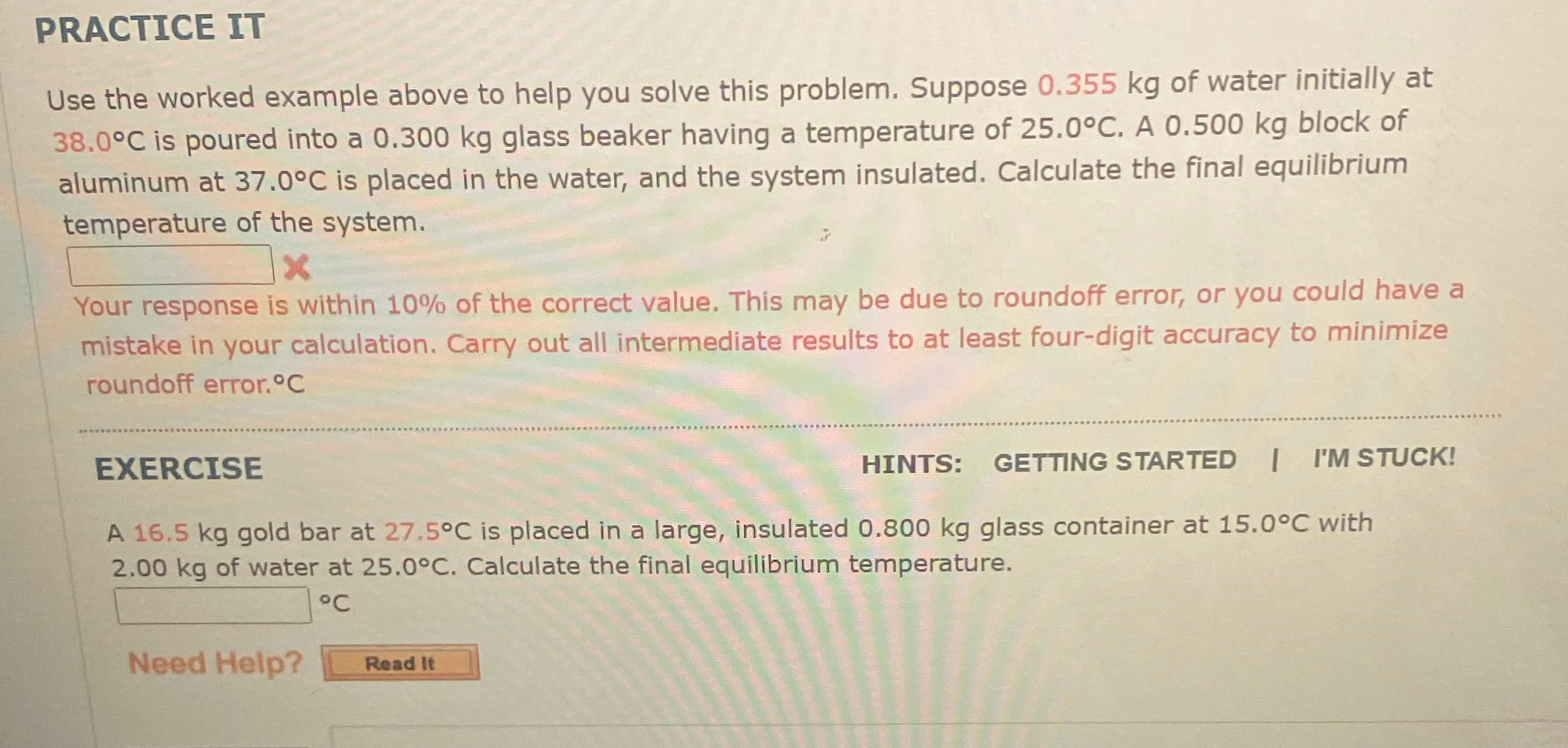 PRACTICE IT Use the worked example above to help you solve