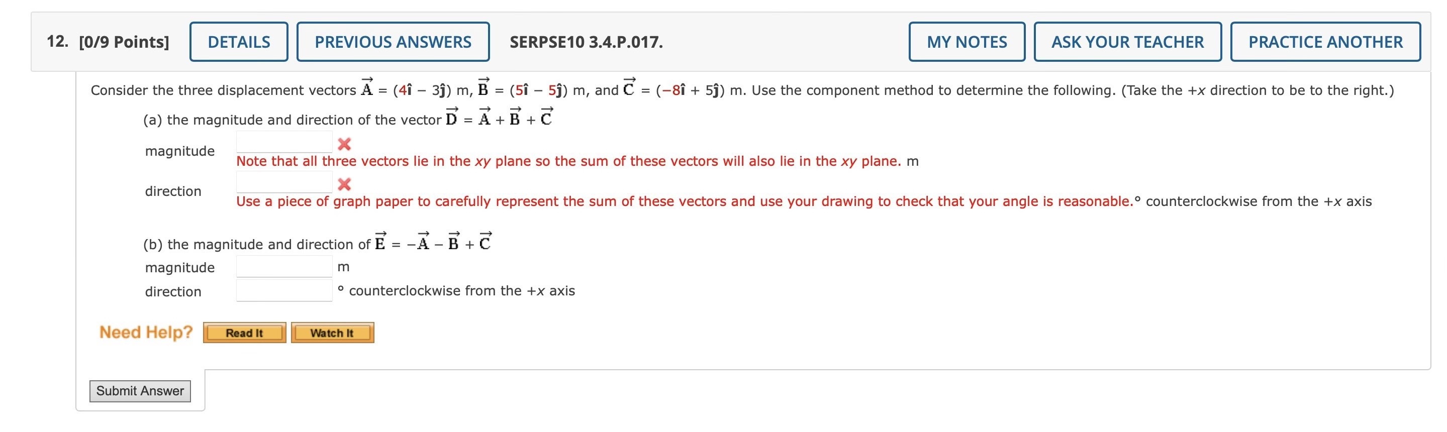 the hole in a single shot, what would be the displacement of