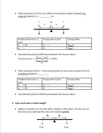 Pencil Metric ruler* Coins (orhadhash pennies....) "This doesn't have to be a