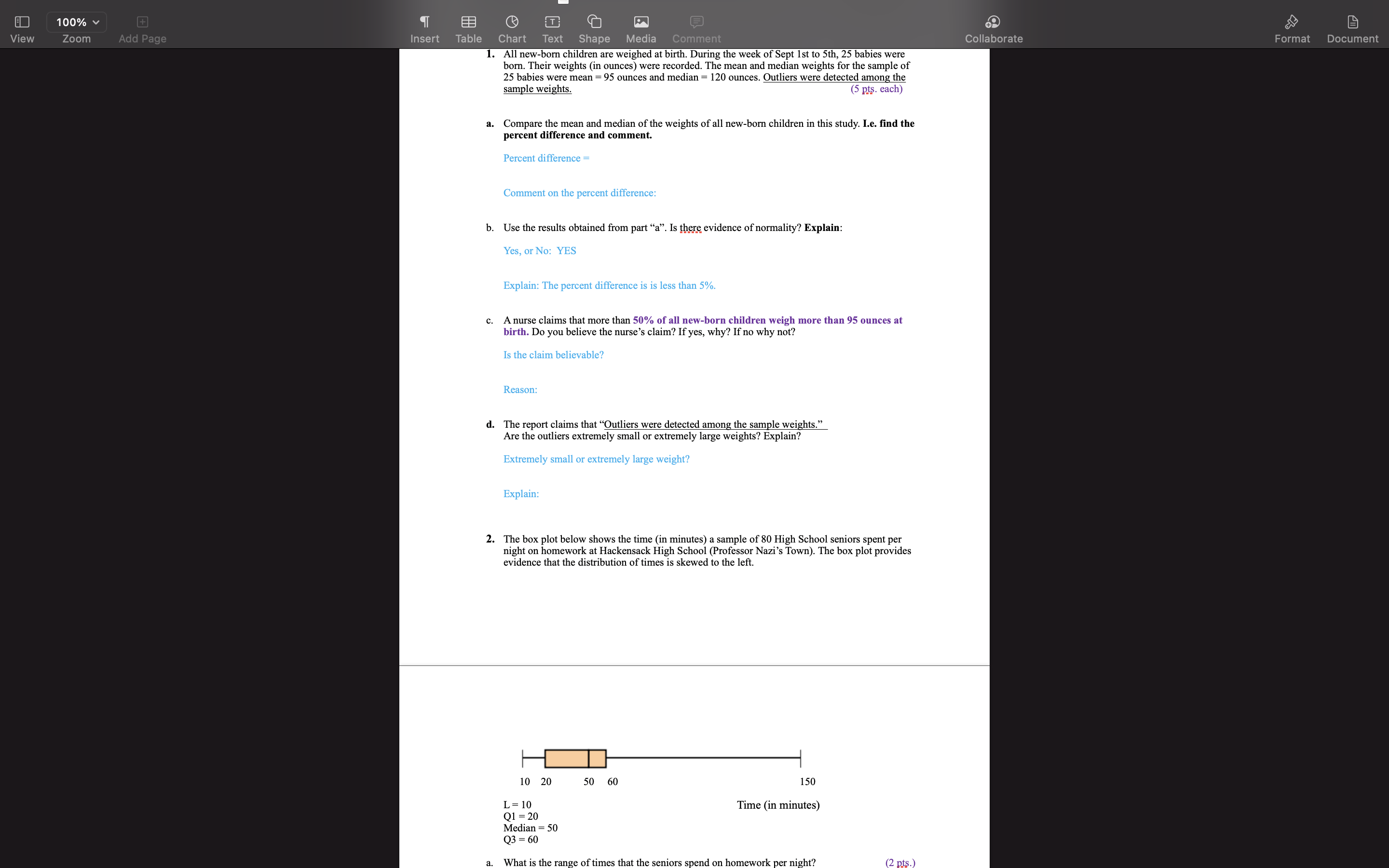  100% + E3 T View Zoom Add Page Insert Table Chart