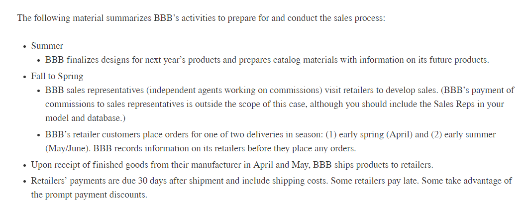 (BBB) is a small business located in Santa Monica, California. It sells