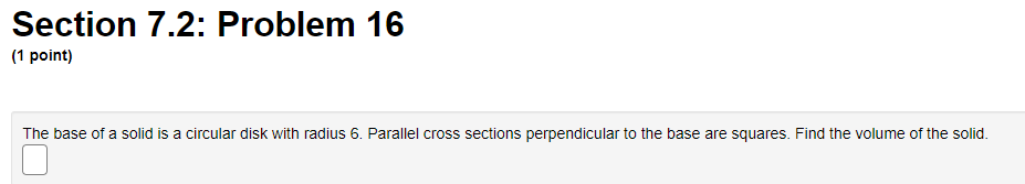 z] = 16 and below by the graph of y = 9(2)