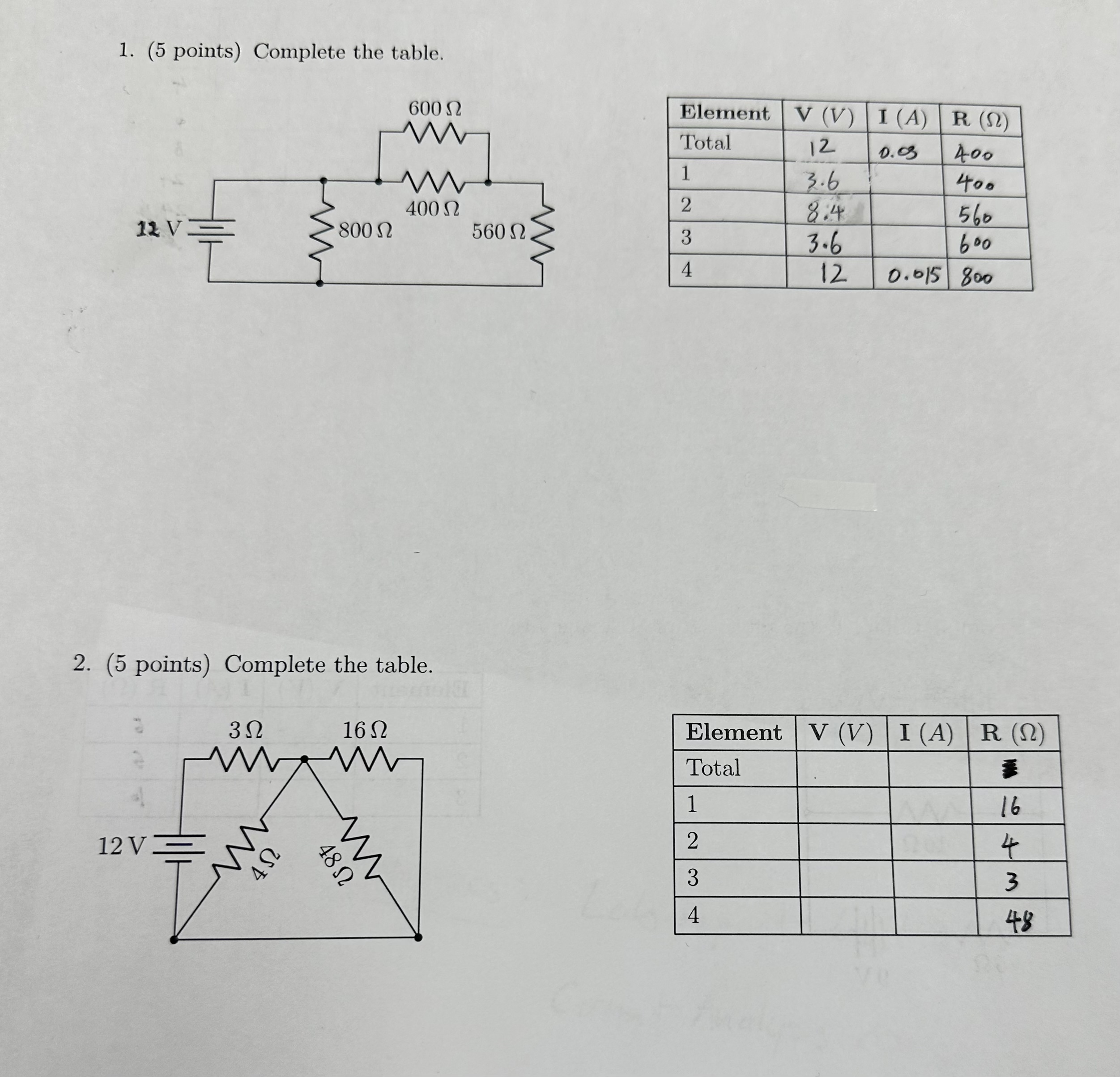 R () Total 1 4 24 V _ 2 6 W 240
