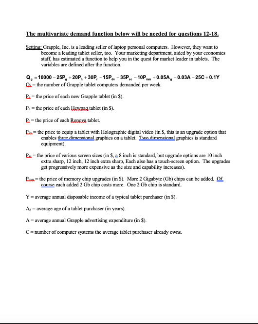 tablet. Pdv= the price to equip a tablet with Holographic digital video