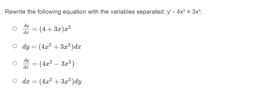 2er da O dy ey dx O dy dx 2 O dy