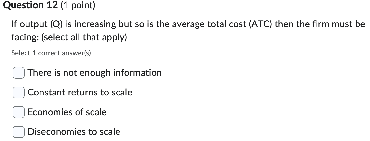  please give CORRECT answers, will rate helpful Question 11 (1 point)