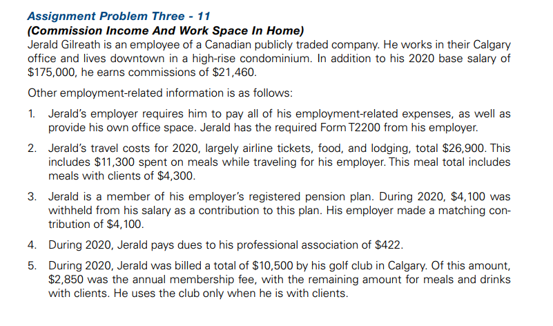 Home) Jerald lGilreath is an employee of a Canadian publicly traded company.