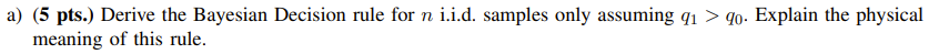 favoring heads and instead follows a Bernoulli distribution with q1 = 0.75.