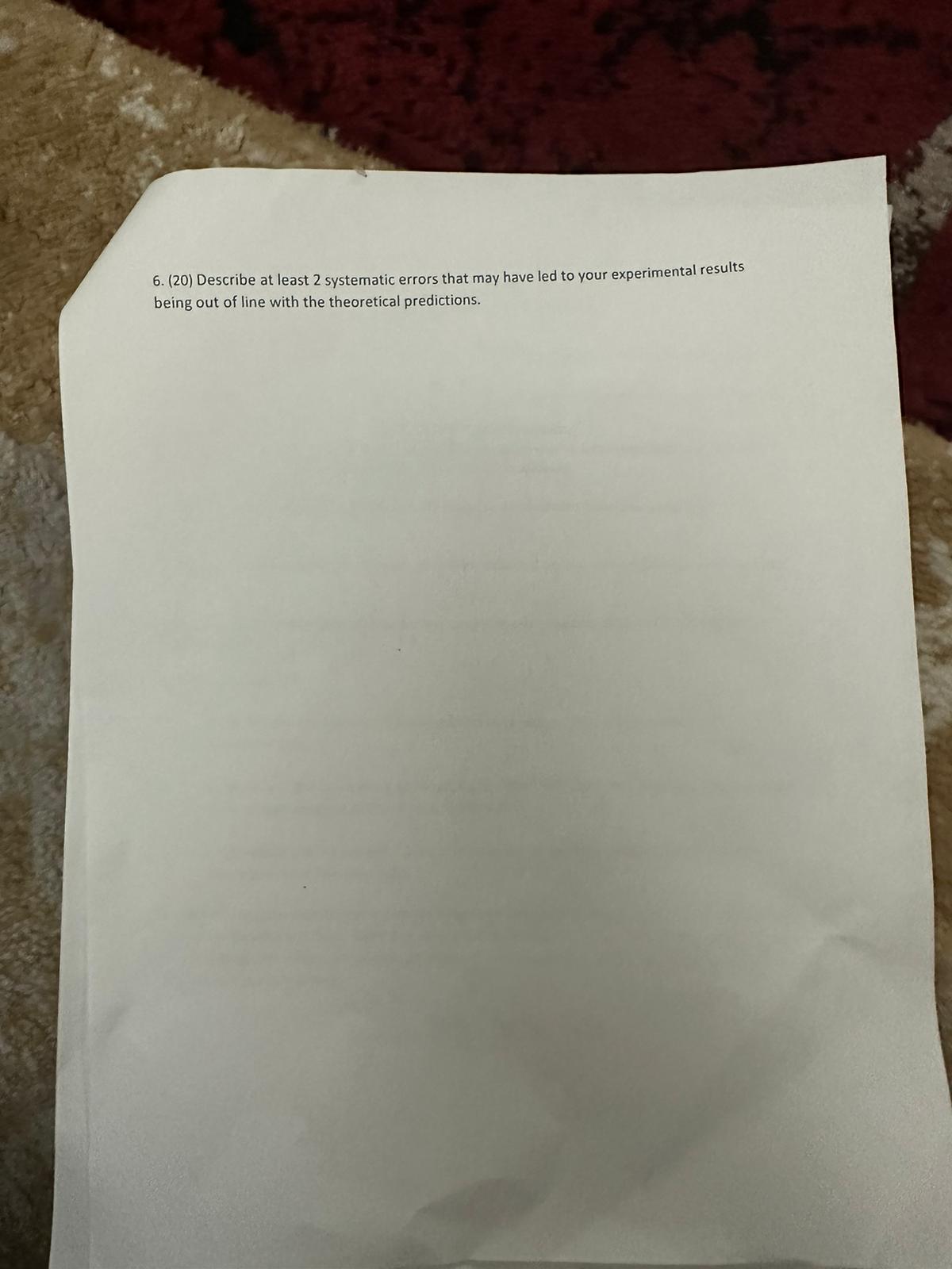 50% deduction in that question. 1. (20) Data acquisition. a. (8) Adjust