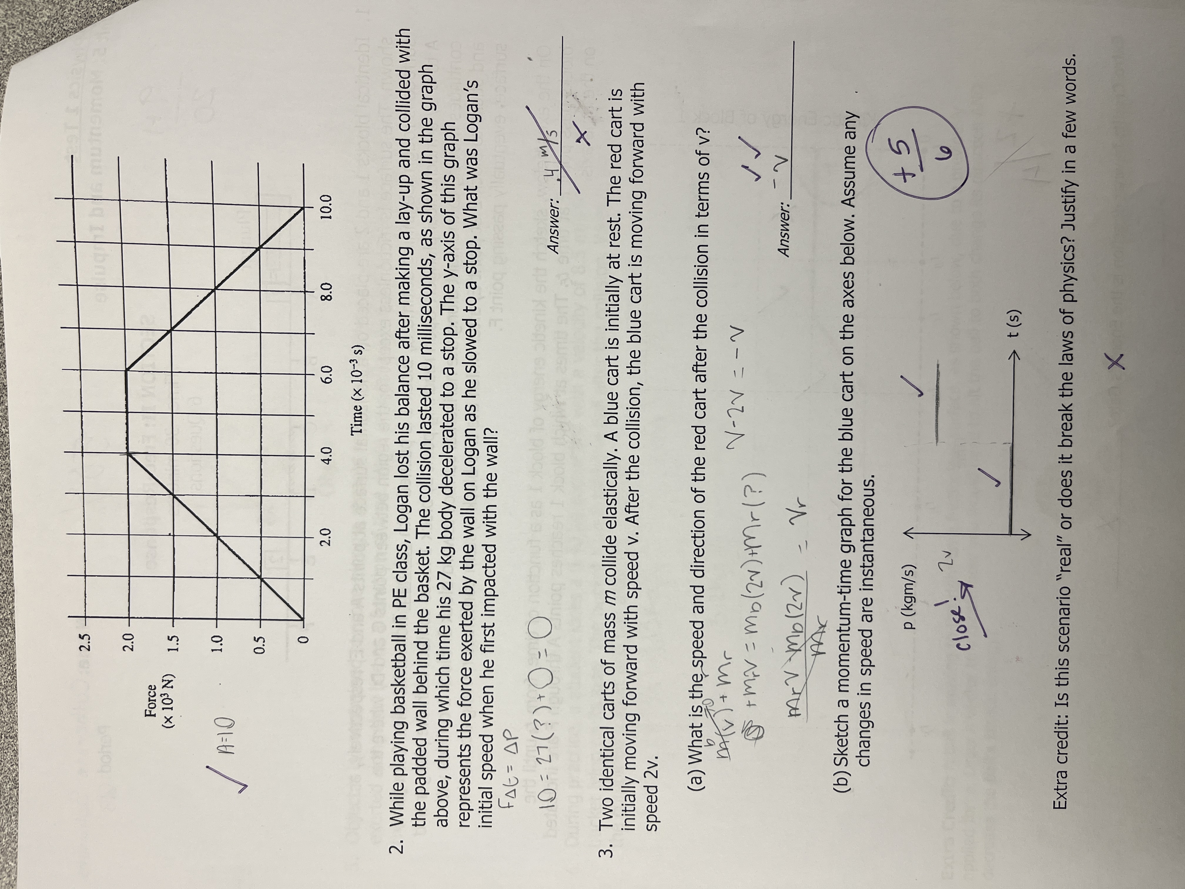  Please help me with correcting this test! Thanks F (N) 2Fot