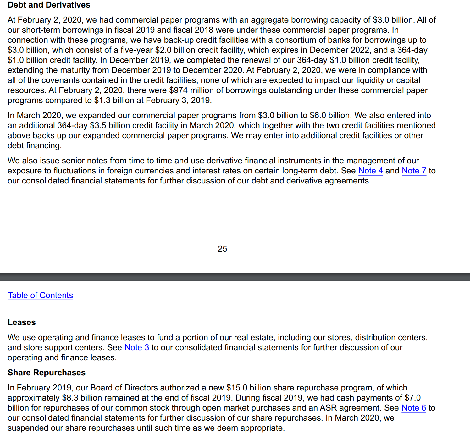 should be included in this document for each of the audit programs.