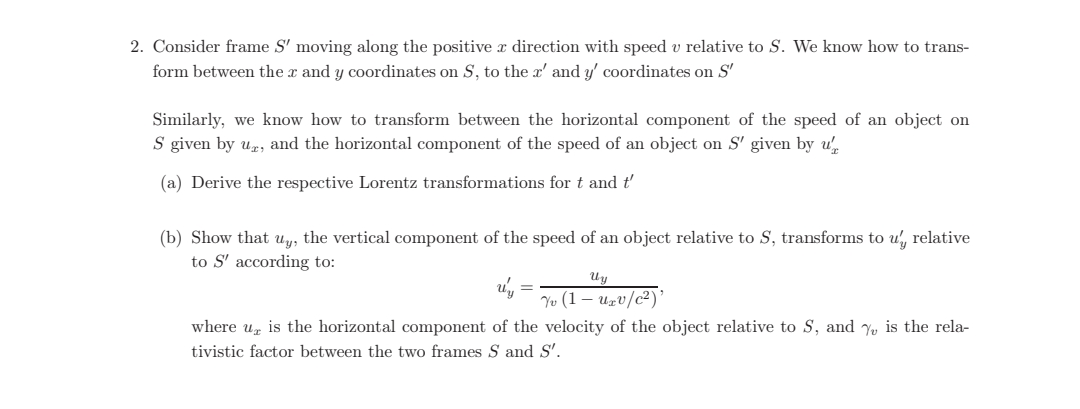 with speed 1: relative to 8. \"re know how to trans- form