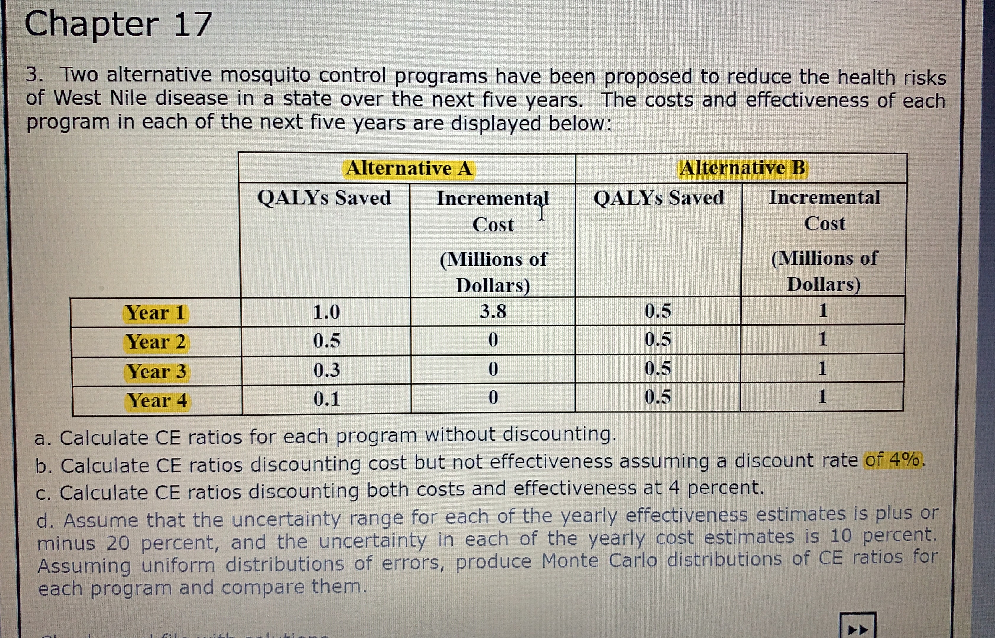to reduce the health risks of West Nile disease in a state