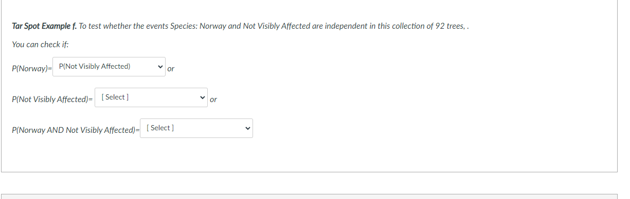 4 0 0 4 Total 41 32 13 6 92 A tree