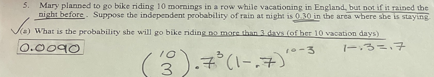 This is the wrong answer. Please ignore the work and get the