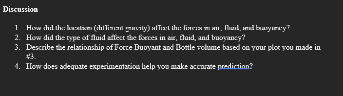 volume and type of material affect density- Introduction: Scales usually measure one