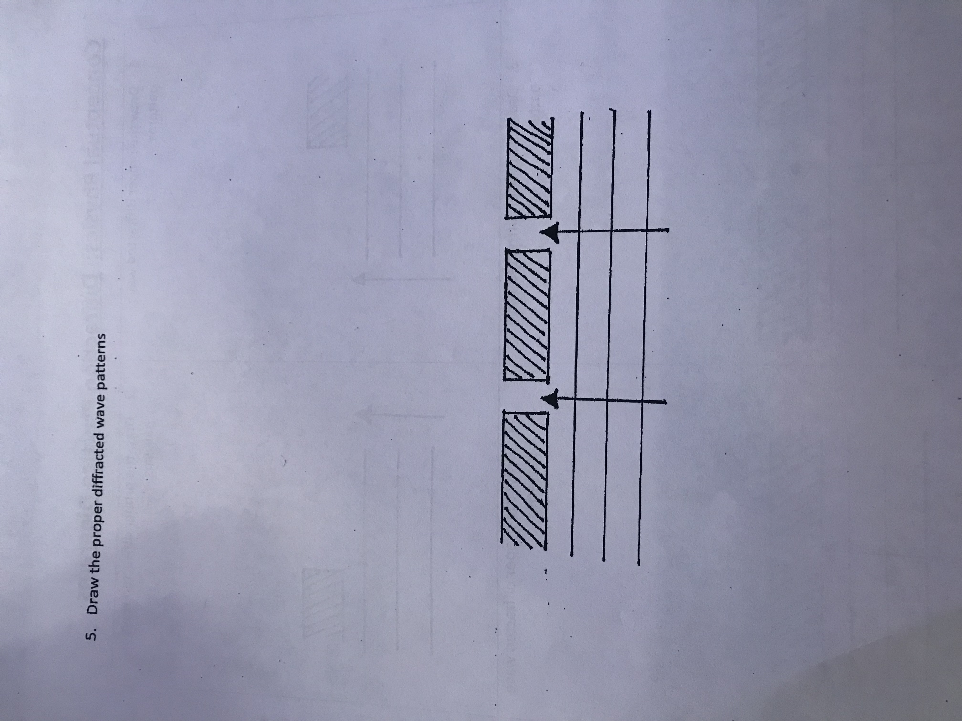are displayed on the worksheet with the proper diffracted wave patterns. PLEASE