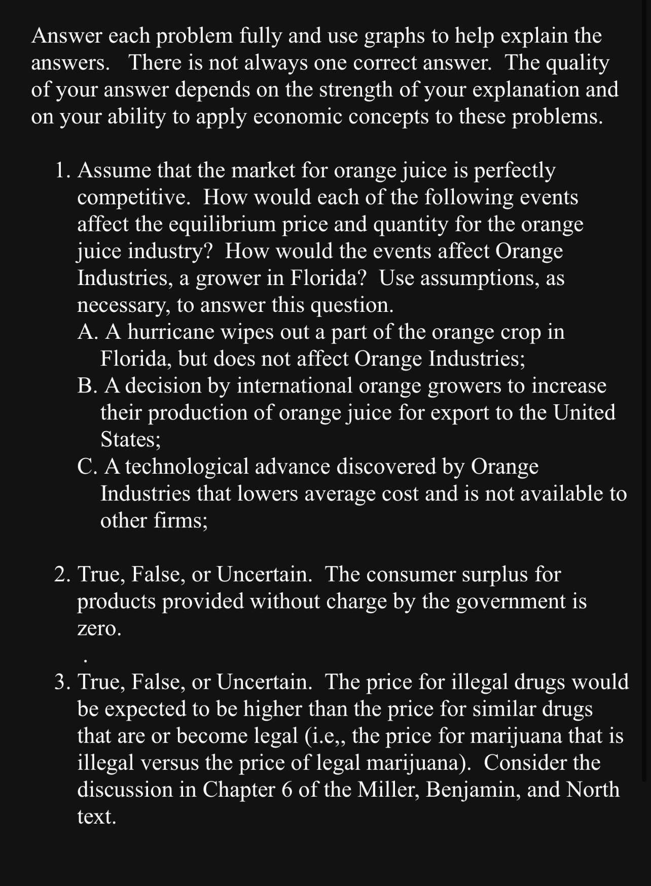 Please please please drov so the graphs be. Answer each problem fully