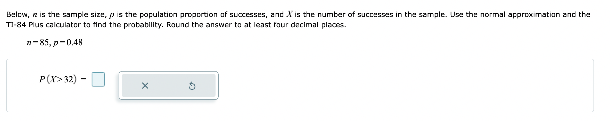 1. A Below, I; is the sample size, p is the