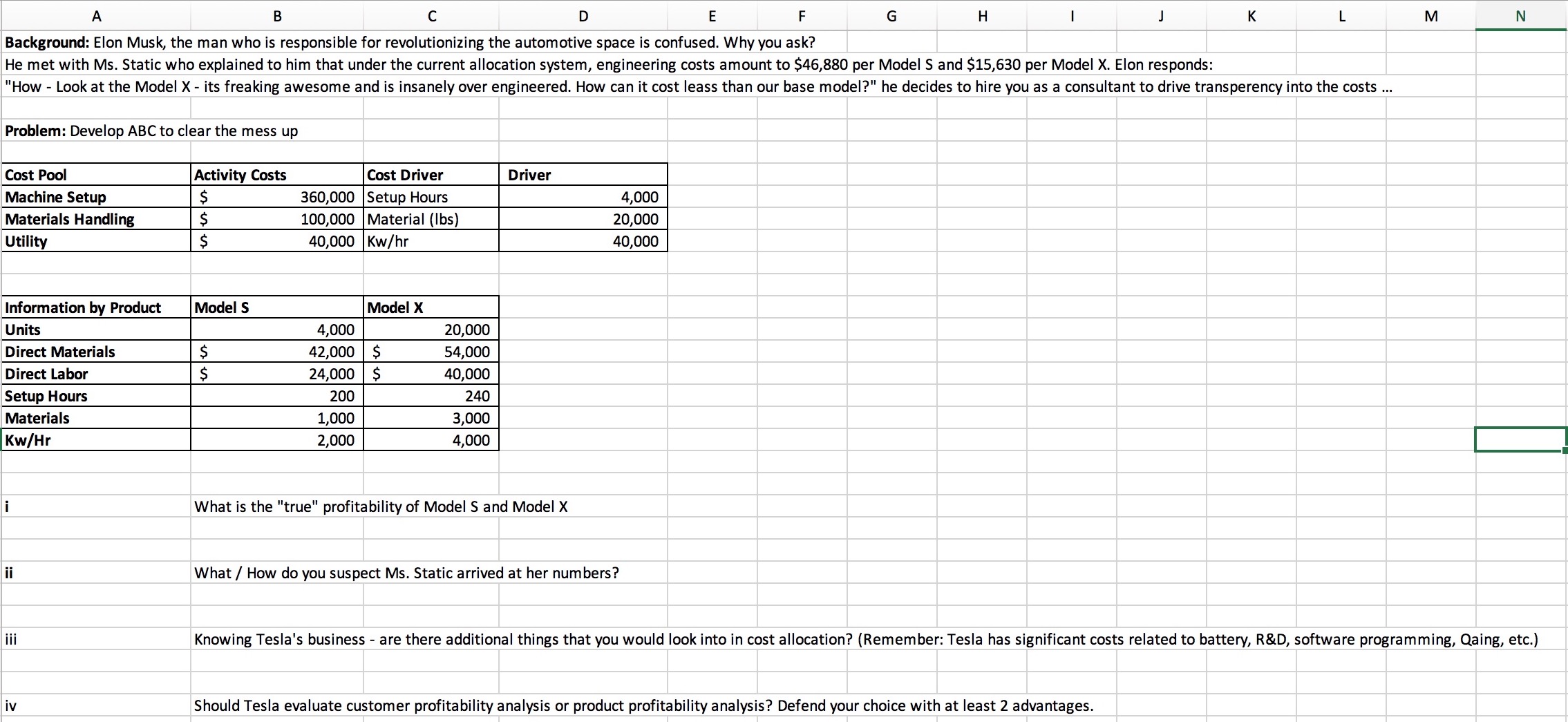 A C D E F G H Background: Elon Musk, the