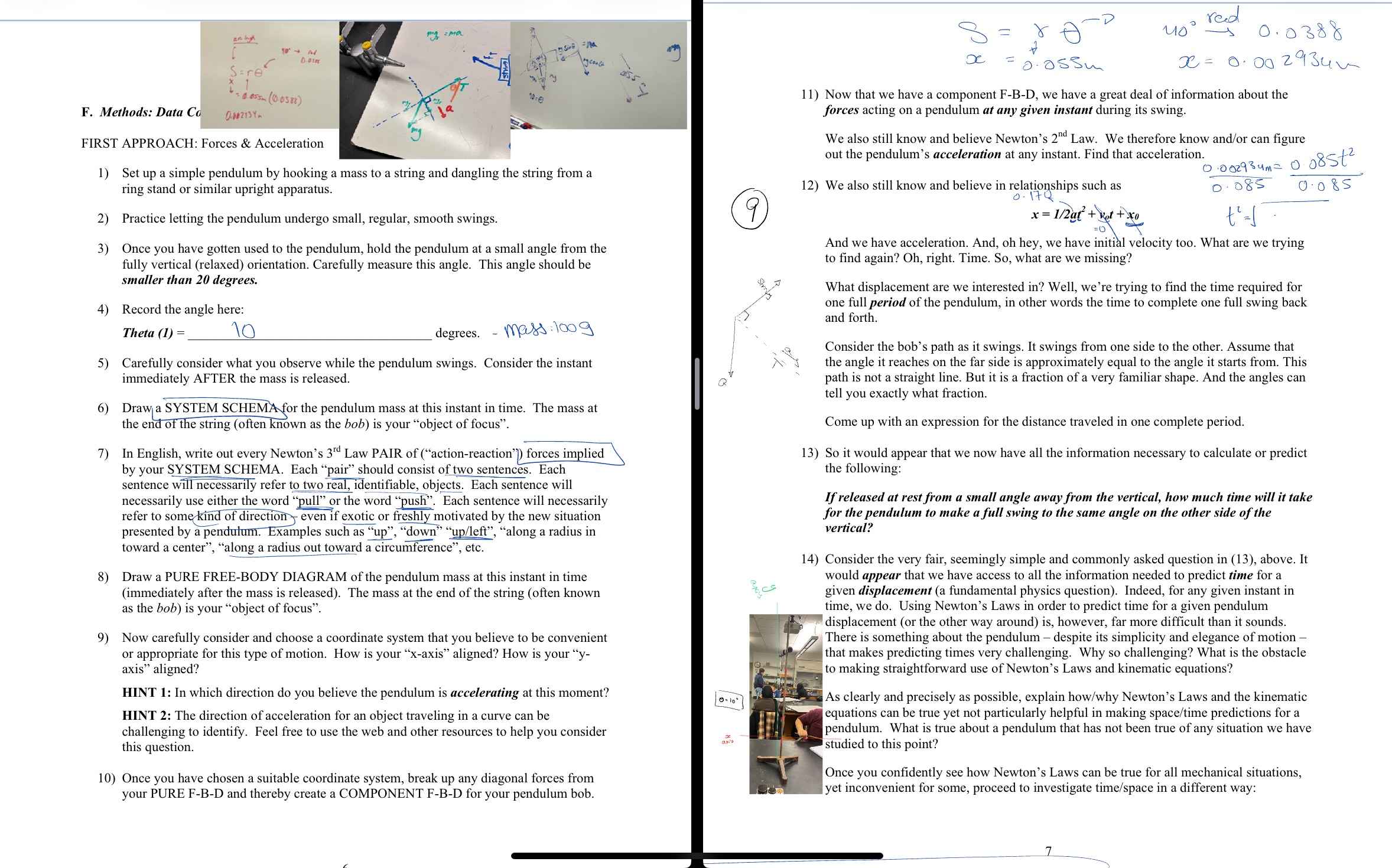 First Approach (Section II.F)Please ALL Answer from (1-14) - D ups reed
