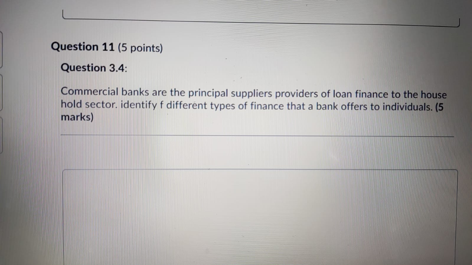 Briefly describe the major difference between primary markets and secondary marketsQuestion 4