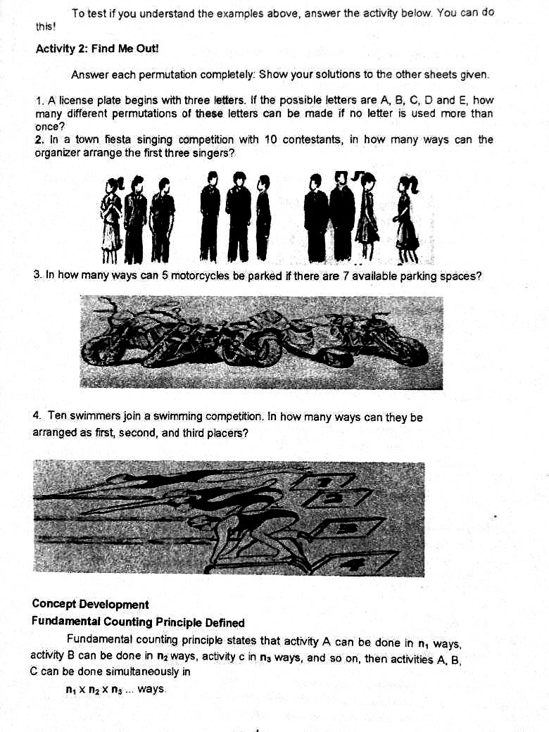  Answer with solution Solving Problems in Lesson Permutations using the Fundamental