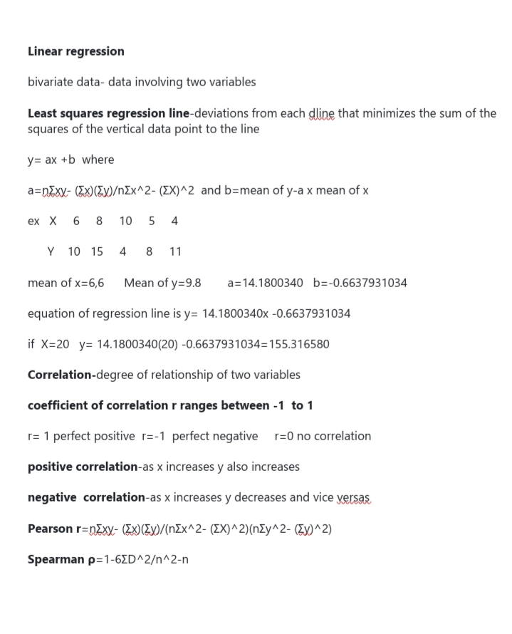  Subject: Statistic and Probability Topic: Data Analysis (Regression) Instruction: Solve the