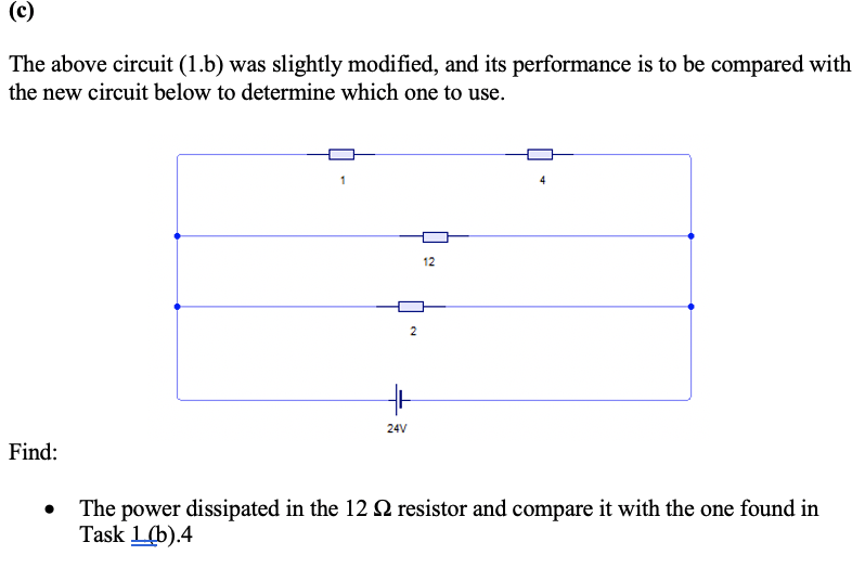the load resistor RL. ((1) Based on your ndings in section (b),